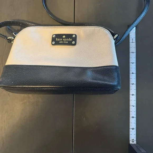 Kate Spade Black and Cream Crossbody Bag - Picture 7 of 8